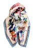 Silk scarf "Double View" Lacroix - ivory