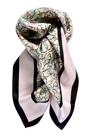 Silk scarf Laiba - Heartmade